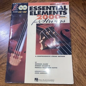Hal Leonard Essential Elements 2000 For Strings upright Double Bass Book - Picture 1 of 4