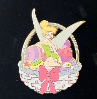 Disney Shopping Tinker Bell Easter Basket Pin LE 250 Rare 2008 - Image 1 of 4