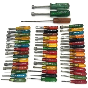 Vintage Xcelite Nut Driver Set / Lot of 49 Pieces - VINTAGE VARIETIES! - Picture 1 of 7