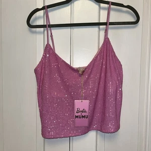 Barbie - Show Me Your Mu Camisola Lentejuelas Rosa - Imagen 1 de 5