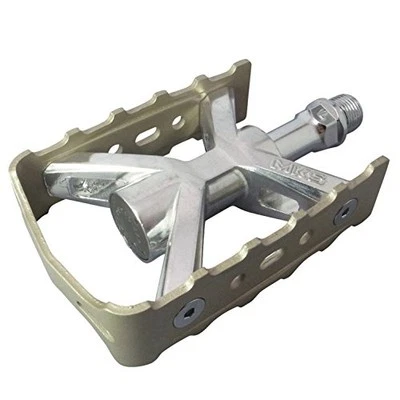 MKS (Mikashima Seisakusho) ESPRIT Bicycle Pedal  Titanium ColorNEW - Image 1 of 3