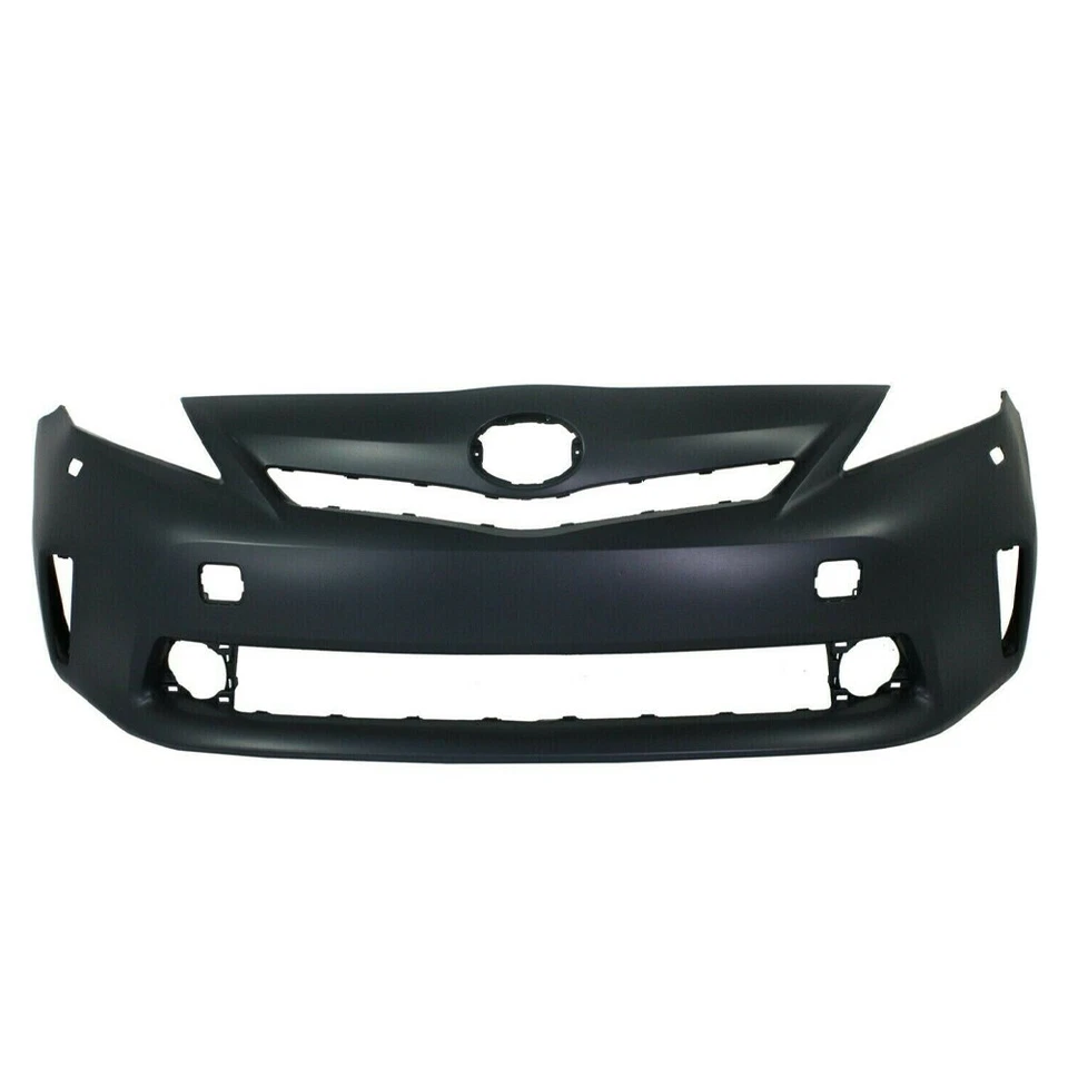 New Front Bumper Cover For 2012-2014 Toyota Prius V W/ LED Lights TO1000390 - Image 1 of 4