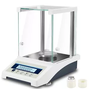 Lab Scale Digital Analytical Balance 220g Scientific Precision Scale 0.0001g USA - Picture 1 of 7
