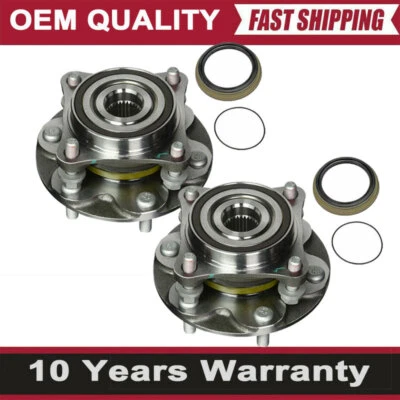 For 2005 2006 2007-2018 Toyota Tacoma 4WD 4x4 Pair Front Wheel Bearing Hub CW - Imagem 1 de 4