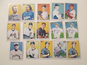 2009 Topps T 206 Baseball Lot of 15 Variations w/stars - Picture 1 of 1