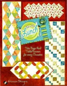 Let's Do Lunch Quilt and Sewing Pattern Book by Terry Atkinson of Atkinson Desig - Imagen 1 de 7