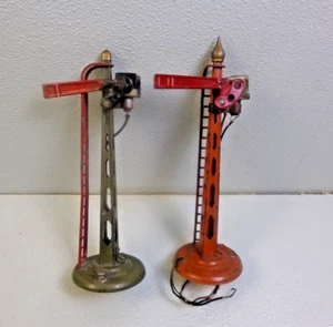 2 Prewar O oder Std Messsignale 9 1/2" hoch - Bild 1 von 11