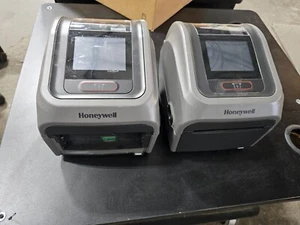 2 x Honeywell PC45 PC45D Desktop Direct Thermal BarCode Printer PC45D000000201 - Picture 1 of 4