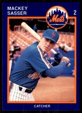 1988 Kahn's Mackey Sasser Baseball Cards #2