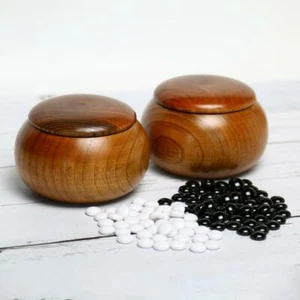 1pc Go Cans Stones Storage Bottle Go Game Chess Bowls with Lid Weiqi Box - Picture 1 of 6