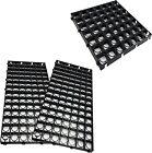 8 X Black Plastic Drainage Mat Grid For Turf Grass Lawn Shed Greenhouse Path