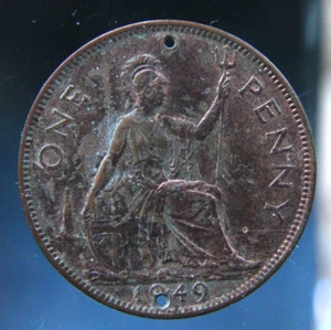 Great Britain, One Penny, 1949 coin - Picture 1 of 2