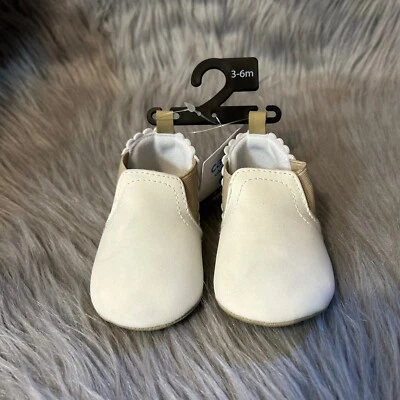 Carter's Child Of Mine Zapatos de Bebé Infantil Niña Talla 3-6 Meses Botines Blancos Foto 1 de 4