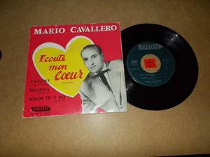 MARIO CAVALLERO - EP FRENCH PACIFIC - ECOUTE MON COEUR - LISTEN - LATIN POPCORN - Picture 1 of 2