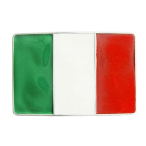 Italian Flag Gⁿrtelschnalle Italien Italiensche Flagge Banner Italy Fahne - Picture 1 of 1