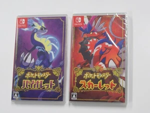 New Nintendo Switch Pokemon Scarlet & Violet Japan Select Japan - Picture 1 of 6