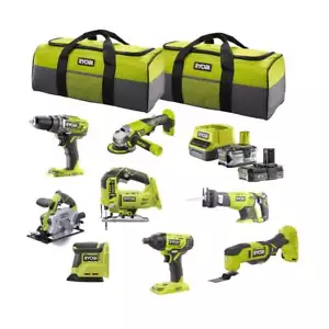 Ryobi 18V Combo-Kit 8er Set Akkuschrauber Schlagschrauber Multitool original neu - Bild 1 von 10