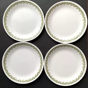 Vintage Corelle Spring Blossom Essteller 10,25" Corning 4er Set - Bild 1 von 2