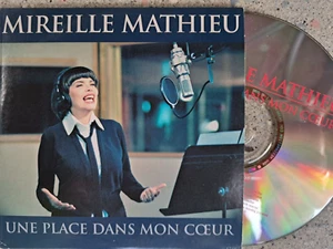Mireille Mathieu CD Single PROMO Une place dans mon coeur - Bild 1 von 2
