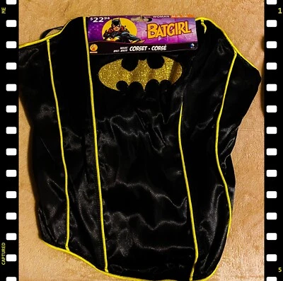 Lot Of 10 Batgirl Halloween Costume Corsets NEW With Tags $229 Value! - Image 1 of 2