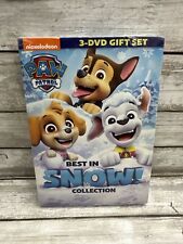 Paw Patrol Best In Snow Collection 3 Disc Set New Sealed w/slipcover  Ships FREE