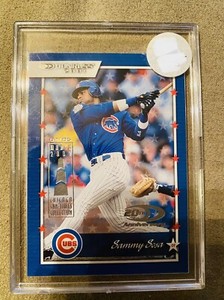 2001 Donruss 20th anniversary Sammy Sosa 4/5 Chicago Suntimes Collection￼