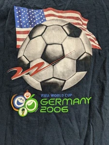 FIFA Germany 2006 World Cup USA T-shirt E2 - Picture 1 of 6