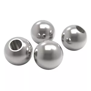 304 Stainless Steel Ball Dia 5-60mm x M2 M3 M4 M5 Threaded Bearing Balls Rod End - Picture 1 of 4