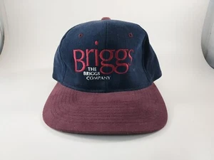 Cappello da baseball berretto The Briggs Company cotone taglia unica Cintas - Foto 1 di 9
