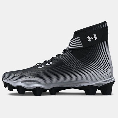Under Armour Boy's Football Shoe Highlight Franchise - Black/White - Image 1 of 4