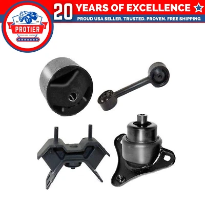 Fits 1992-1993 Toyota Camry 3.0L AUTO Trans Motor & Torque & Trans Mount Set - Изображение 1 из 2