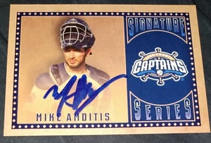Mike Amditis  Signed 2022 Lake County Captains Auto Card Cleveland Guardians - Picture 1 of 1