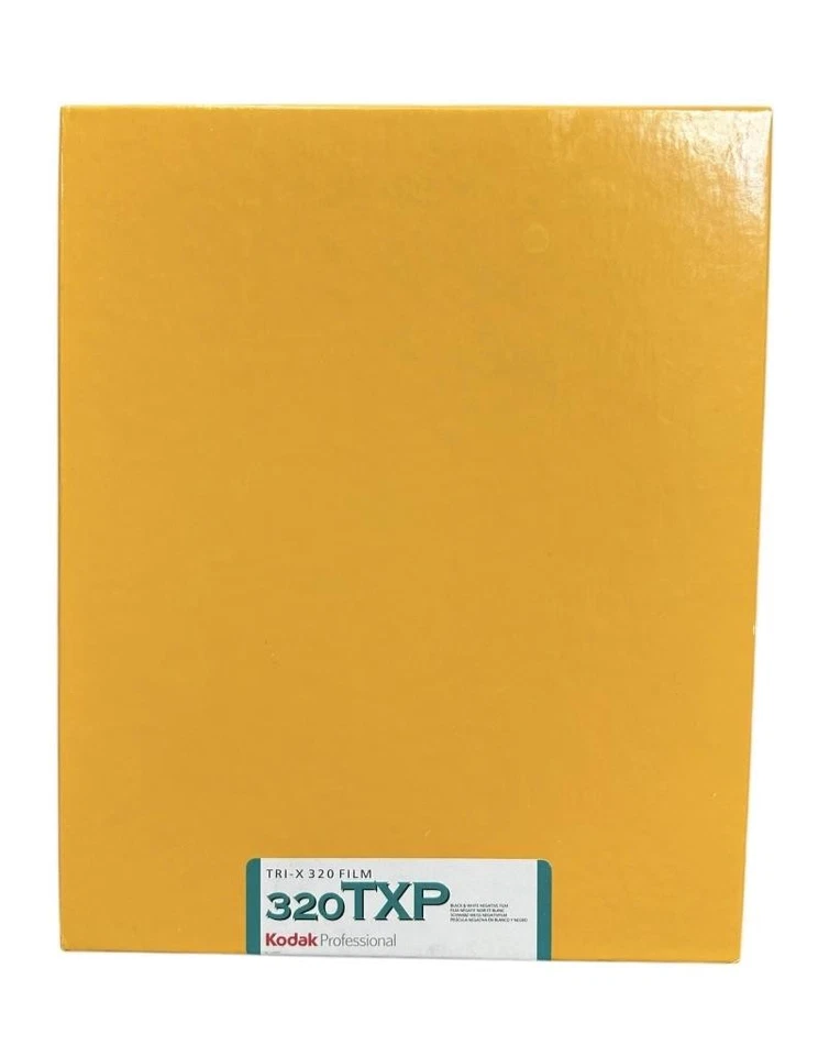 Kodak 320 TXP Black & White Negative Film 8"x10" Stamped 08/2019 - Image 1 of 3