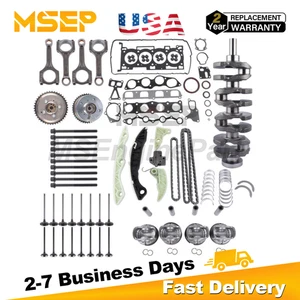 G4KF 2.0T Engine Rebuild Kit Crankshaft Con Rods Timing for Hyundai Sonata 11-16 - Picture 1 of 8