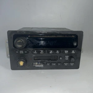 GM Chevy Radio Receiver AM FM Stereo CD PLAYER Tape Cassette Deck OEM 2003-2009 - Picture 1 of 6