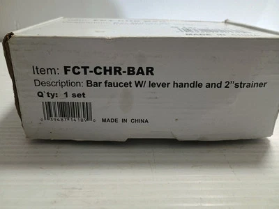 Grifo de cocina Franke FCT-CHR-BAR con mango de palanca  Foto 1 de 4