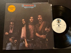 THE EAGLES Desperado LP Asylum SD 5068 Orig 1973 Monarch Press Promo Sticker VG+ - Picture 1 of 5