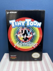 NES CIB Tiny Toon Adventures Nintendo Games Complete In Box Konami Guaranteed🔥