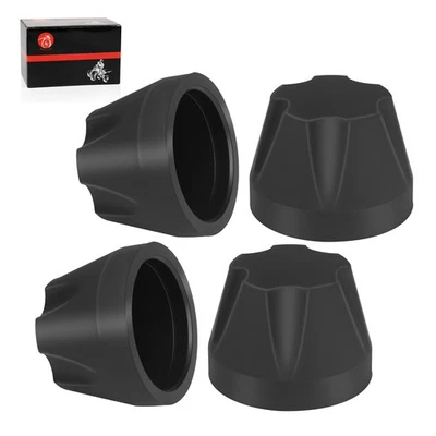 4x Tapacubos de rueda para Yamaha Champ 100 YFM100 1987-1988 reemplaza # 52H-2512A-00 Foto 1 de 4