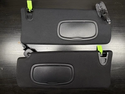 Juego de parasoles Dodge Dart 2013-2016 lado izquierdo derecho OEM tela negra Foto 1 de 4