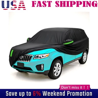 Capa completa para carro BMW X3 proteção contra todas as intempéries sol poeira chuva neve */ - Imagem 1 de 4