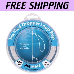 Versatile Fishing Line Spool with Pre-Tied Dropper Loops for All Fish Species - Picture 1 of 9