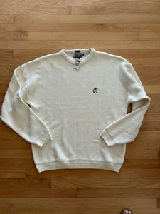 Vintage Chaps Ralph Lauren Sweater Men XL Knit Pullover NWT Deadstock 90s - Picture 1 of 9