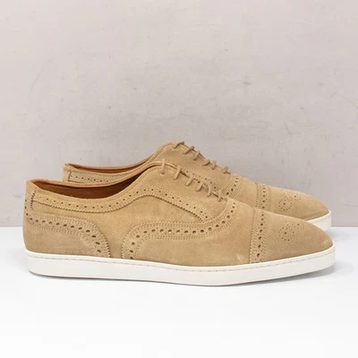 Tenis Oxford Allen Edmonds Strand Hueso Gamuza, Talla 9 3E Foto 1 de 4
