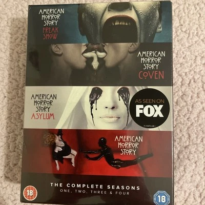 American Horror Story: Seasons 1-4 [DVD] [2015] Evan Peters, Jessica Lange - Image 1 of 3