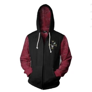 Anime One Piece FILM Cosplay Costume Dracule Mihawk Jacket Women Men Gift - Picture 1 of 1
