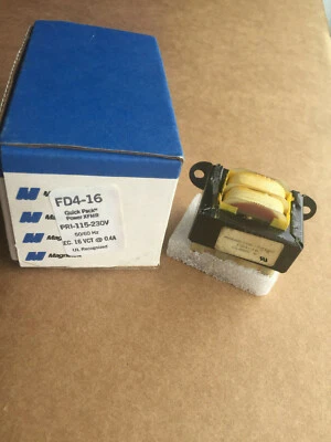 Magnetek FD4-16 115-230V 16VCT AT 0.4A Class B Quick Pack Transformer - Image 1 of 4