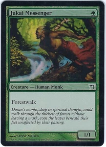 FOIL Jukai Messenger – Champions of Kamigawa – MTG Magic the Gathering Card - Picture 1 of 2
