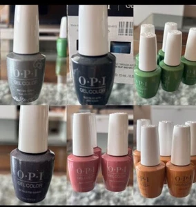 opi gel polish Set Of 6- Assorted Colors - Picture 1 of 7