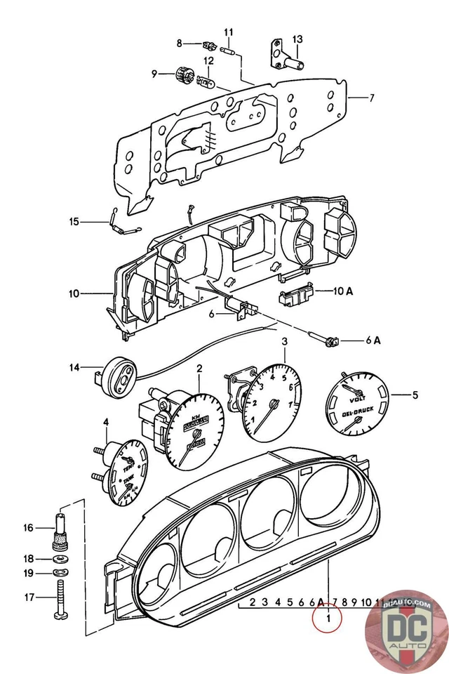 Porsche 911 1978 cuadro de instrumentos velocímetro 92864111530 99 k millas Foto 1 de 1